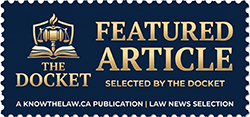 Featured on The Docket